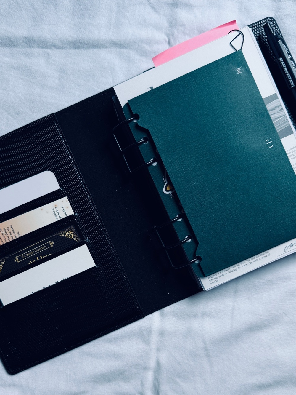 Cloth and Paper Vegan Leather Notebook/Planner Cover